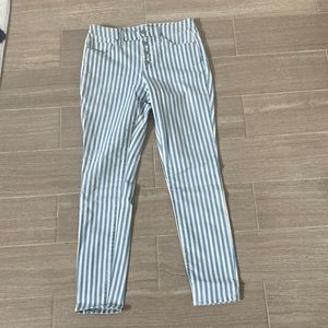 Striped universal thread skinny jeans